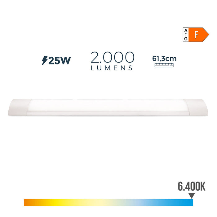 Tubo LED EDM 31680 A F 25 W 2000 Lm (6400 K)