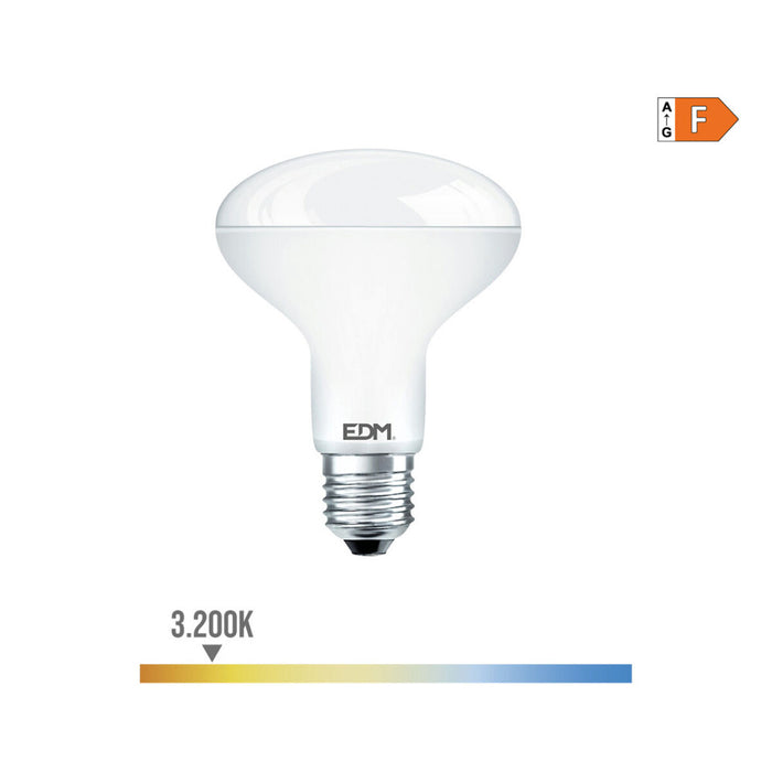 Lampadina LED EDM Riflettore F 10 W E27 810 Lm Ø 7,9 x 11 cm (3200 K)