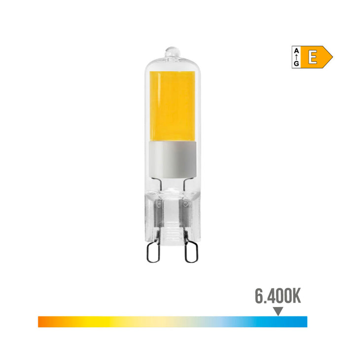 Lampadina LED EDM E 5 W G9 575 Lm Ø 1,43 x 6,45 cm (6400 K)