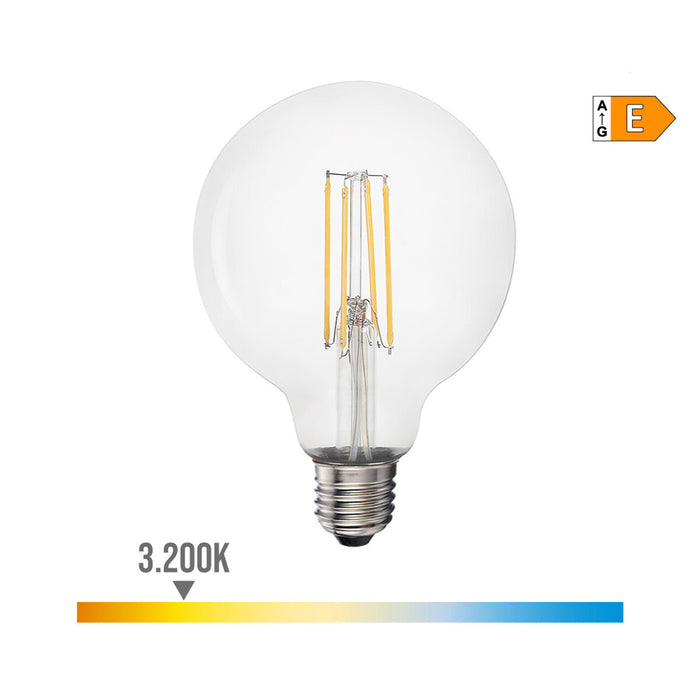 Lampadina LED EDM E 6 W E27 800 lm ø 9,5 x 14,5 cm (3200 K)
