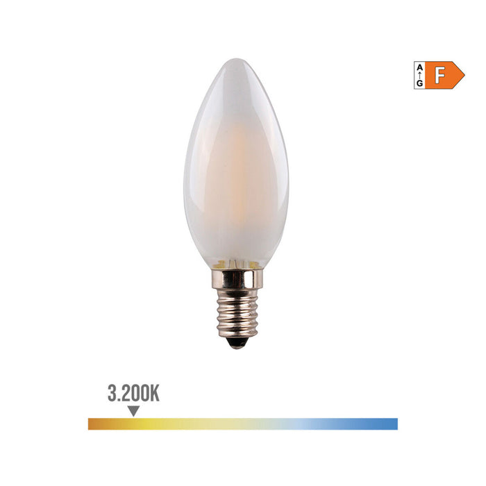 Lampadina LED Candela EDM F 4,5 W E14 470 lm 3,5 x 9,8 cm (3200 K)