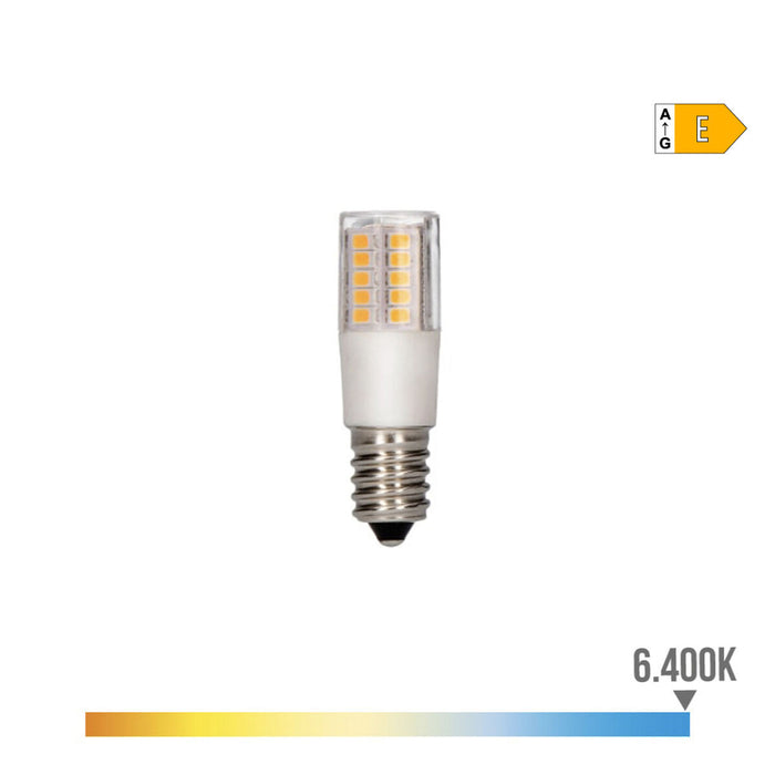 Lampadina LED EDM Tubolare Bianco E 5,5 W E14 700 lm Ø 1,8 x 5,7 cm (6400 K)