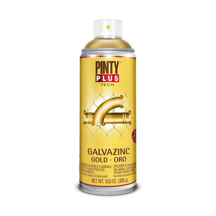 Vernice spray Pintyplus Tech Galvazinc G151 400 ml Oro