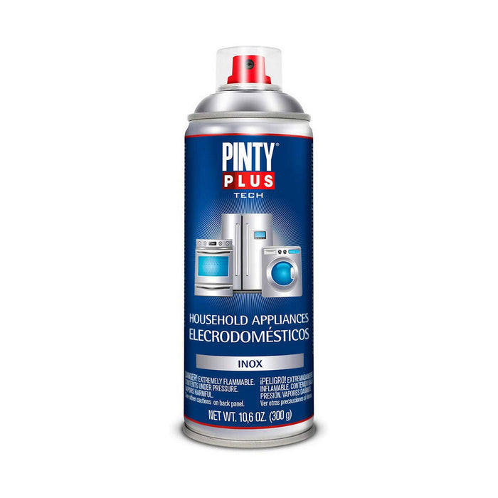 Tinta spray Pintyplus Tech E150 400 ml eletrodomésticos Prata
