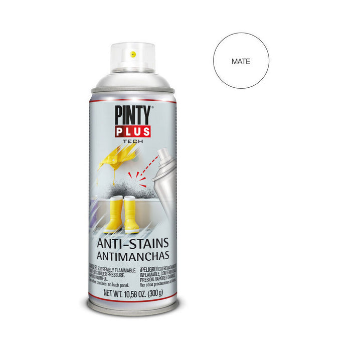 Tinta spray Pintyplus Tech X101 400 ml Anti-manchas Branco