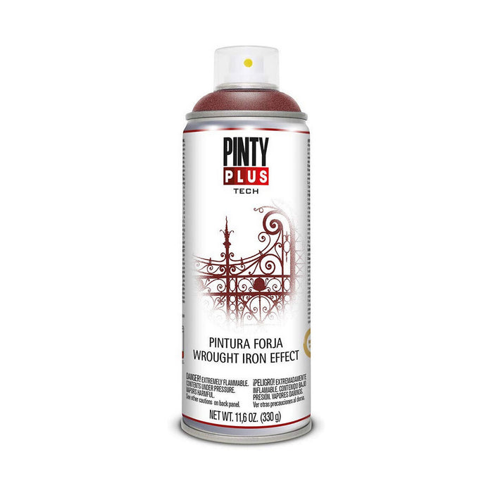 Tinta spray Pintyplus Tech FJ825 Forjare 400 ml Vermelho