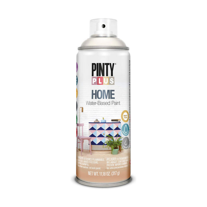 Tinta spray Pintyplus Home HM113 400ml linho branco