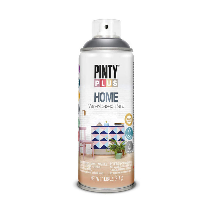 Tinta spray Pintyplus Home HM438 400 ml Preto