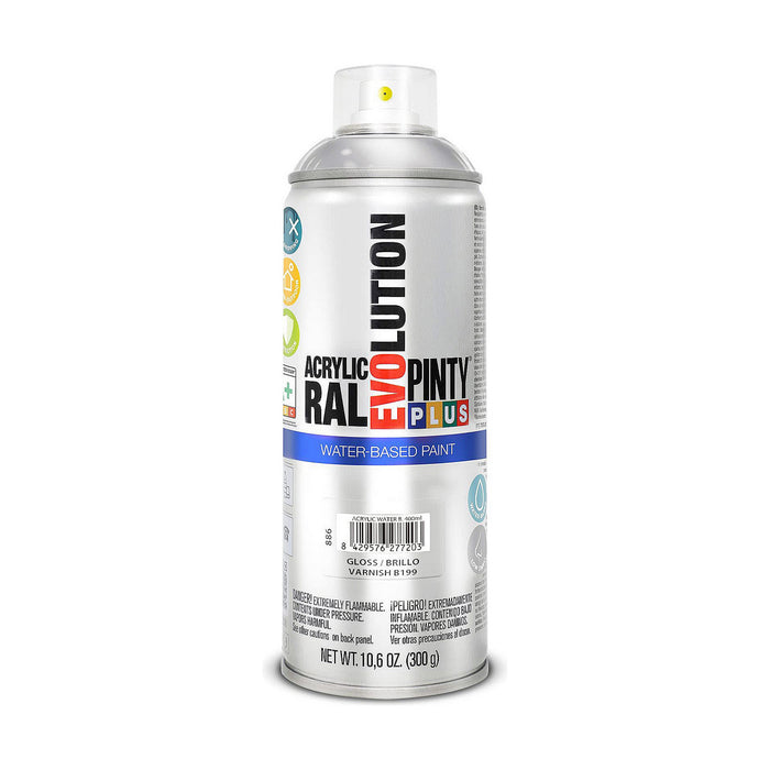 Pintyplus Evolution B199 Pintura Base Agua Spray 400 ml Incolora