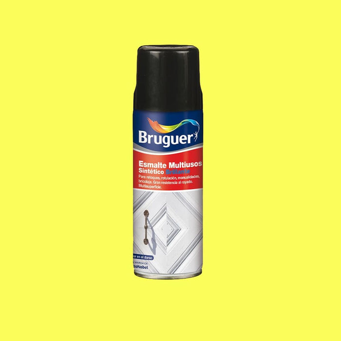 Esmalte Sintetico Bruguer 5197985 Limon Multiusos Spray 400 ml
