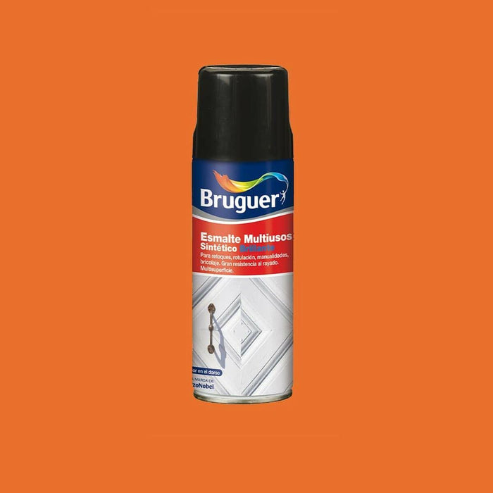 Esmalte Sintetico Bruguer 5197986 Naranja Multiusos Spray 400 ml