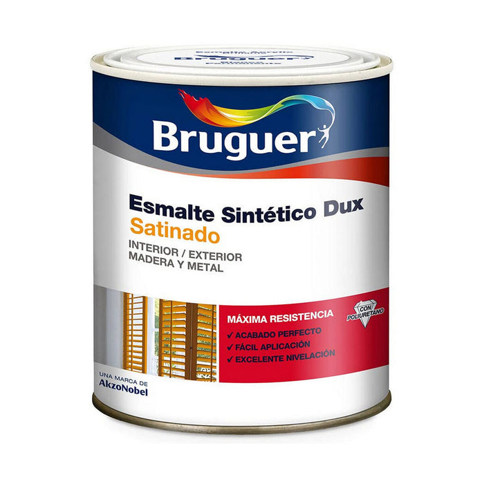 Bruguer Dux Satin Black esmalte sintético 750 ml