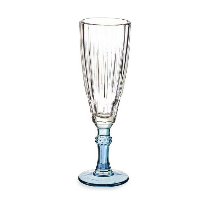 Taça de champanhe Exotic Azure Crystal 170 ml