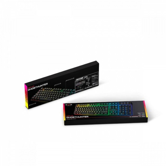 Tastiera per Giochi Energy Sistem Gaming Keyboard ESG K2 Ghosthunter 1,65" AMOLED GPS 246 mAh Qwerty in Spagnolo