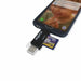 Lettore di Schede approx! FLTLFL0083 APPC33 Micro SD/SD/MMC Micro USB 480 Mbps 32 GB Nero