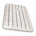 Tastiera NGS NGS-KEYBOARD-0284 Bianco Qwerty in Spagnolo QWERTY