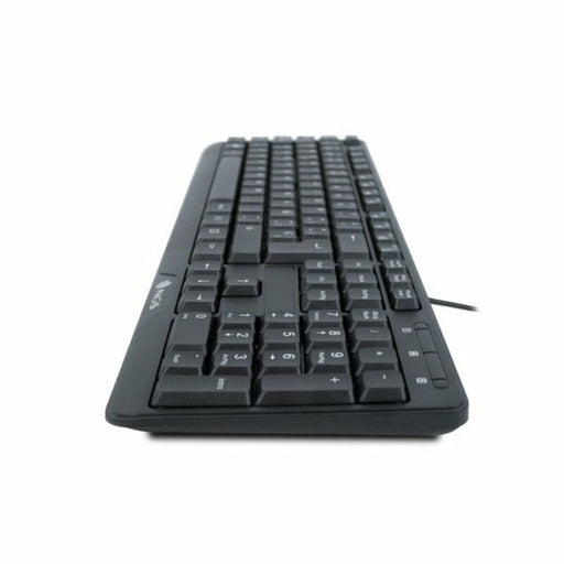 Tastiera NGS NGS-KEYBOARD-0344 Nero Qwerty in Spagnolo QWERTY
