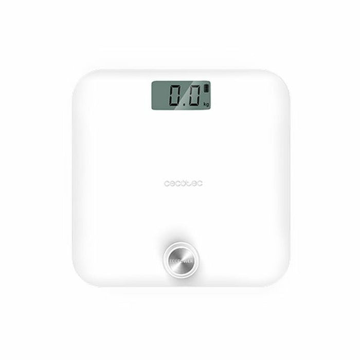 Cecotec Báscula de Baño Digital LCD EcoPower 10000 Saludable 180 kg Blanco 180 kg