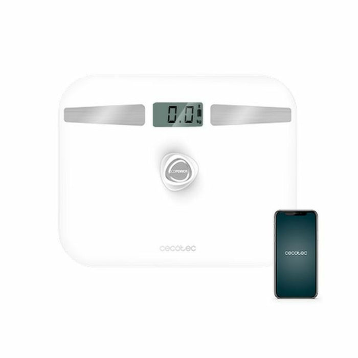Cecotec EcoPower 10200 Smart LCD Bluetooth Balança de banheiro digital 180 kg Branco 180 kg