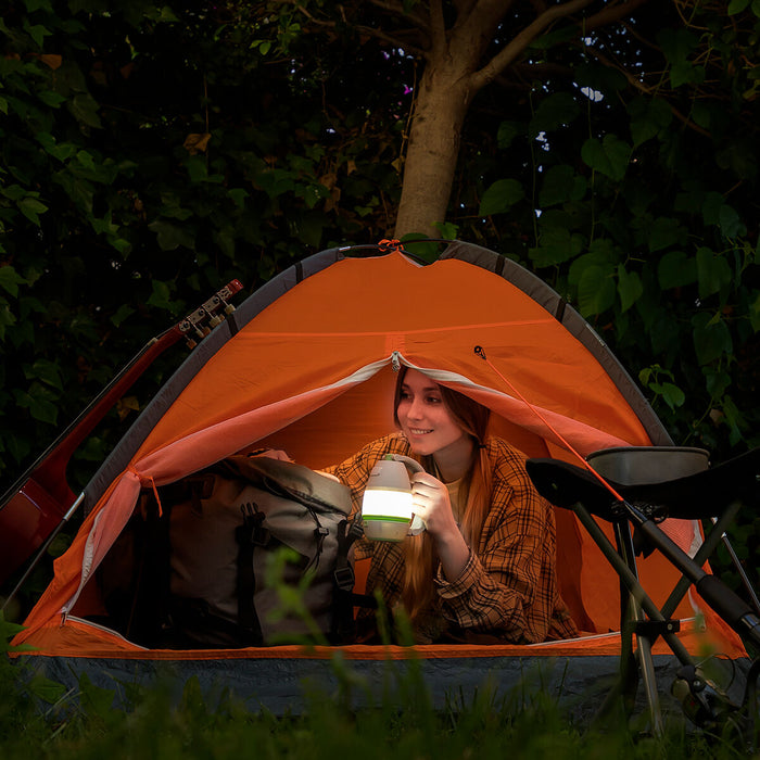 Lâmpada de acampamento multifuncional recarregável 4 em 1 InnovaGoods Calam