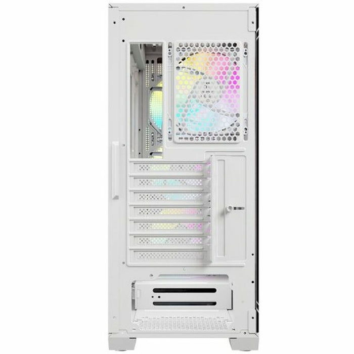 Case computer desktop ATX Tempest Stockade ARGB Bianco