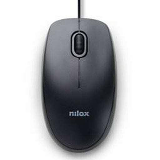 Mouse Nilox MOUSB1003 1600 dpi Nero