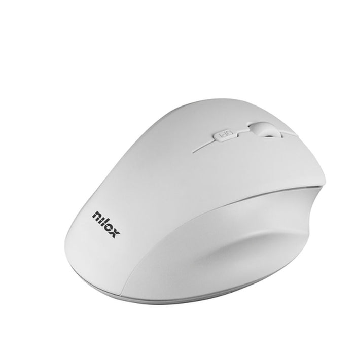 Mouse senza Fili Nilox NXMOWI3002 Bianco 3200 DPI