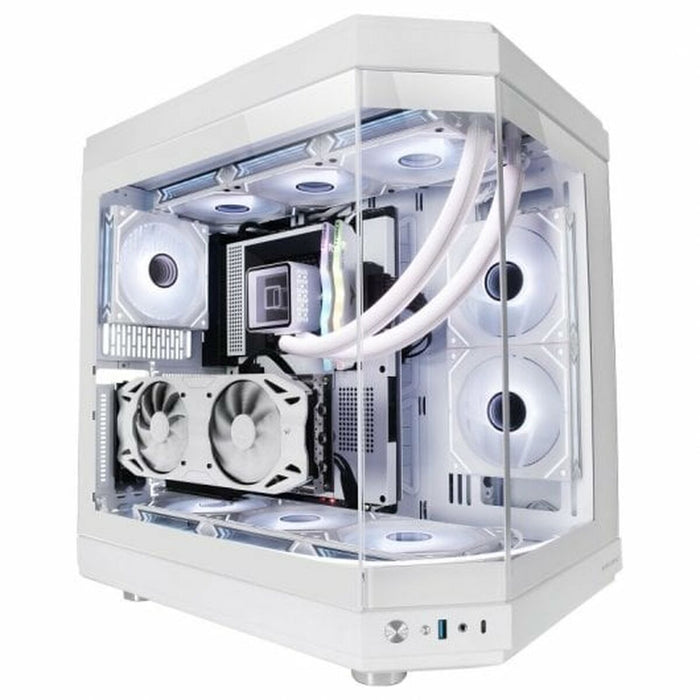 Case computer desktop ATX Mars Gaming MC-3T Bianco