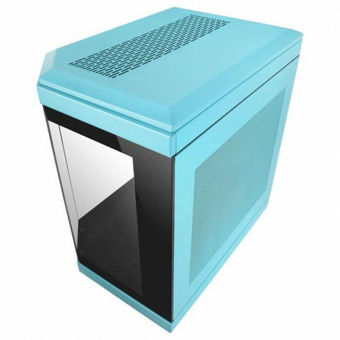 Case computer desktop ATX Mars Gaming MC-3T Azzurro Nero