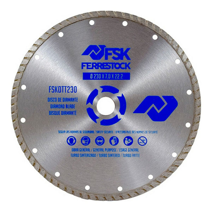 Disco de corte Ferrestock Corte de diamante 230 mm