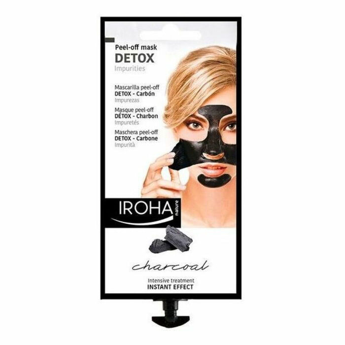 Maschera Purificante Detox Charcoal Black Iroha Detox Charcoal Black (1 Unità)