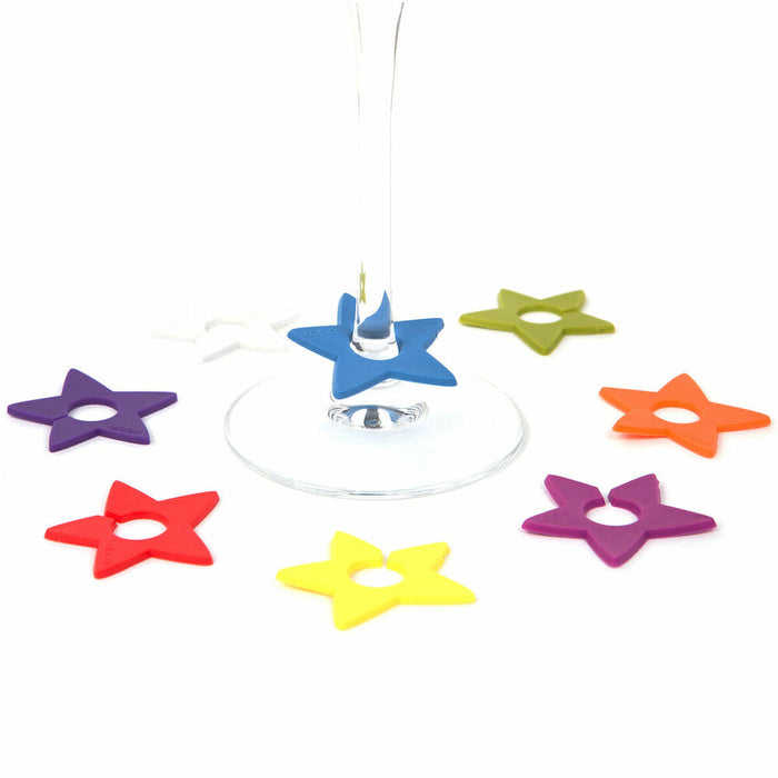 Identificador para Taças Koala Star Plástico Multicolor 8 Peças (12,8 x 5 x 13,7 cm)