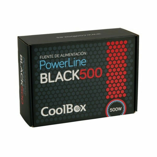 Fonte di Alimentazione CoolBox COO-FAPW500-BK 500W 500 W ATX