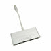 Hub USB C CoolBox COO-HUC3U3PD Alluminio Bianco