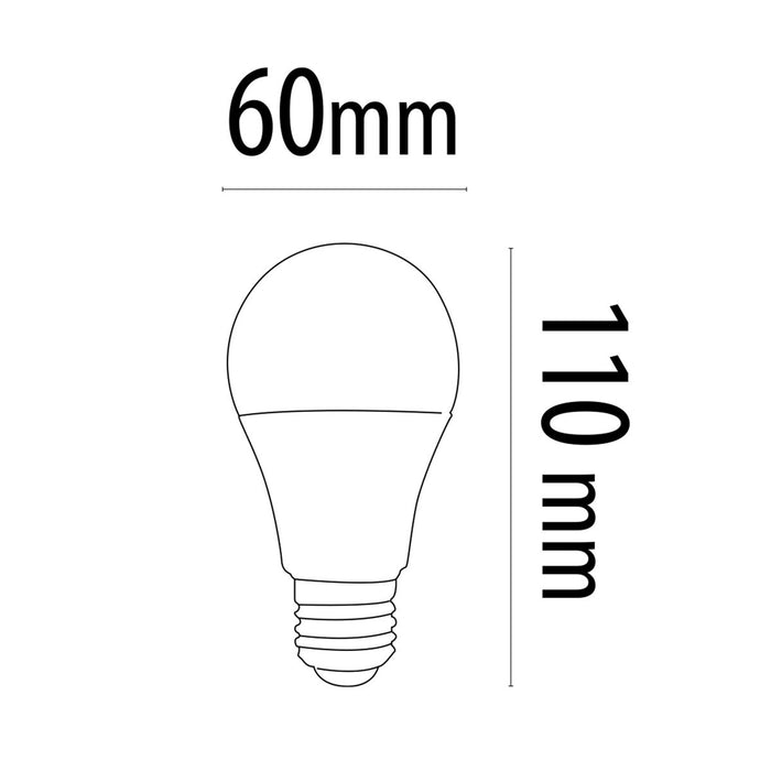 Bombilla LED TM Electron E27 (5000K)