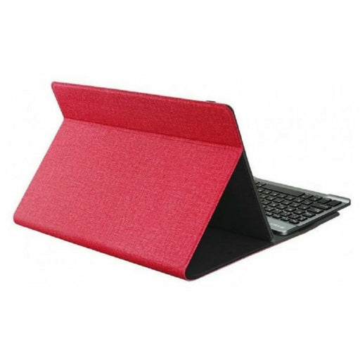 Custodia per Tablet e Tastiera Subblim SUB-KT2-BT0003 10,1" Rosso Qwerty in Spagnolo QWERTY