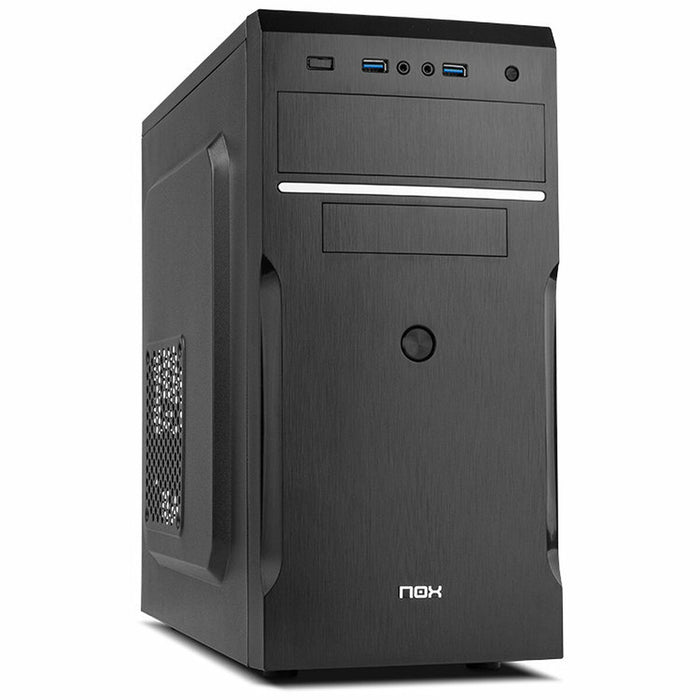 Case computer desktop ATX Nox TAU Nero