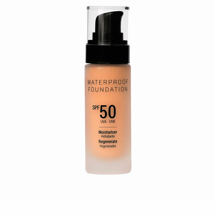 Base per Trucco Fluida Vanessium Nº Shade 2-02 Resistente all'acqua Spf 50 (30 ml)