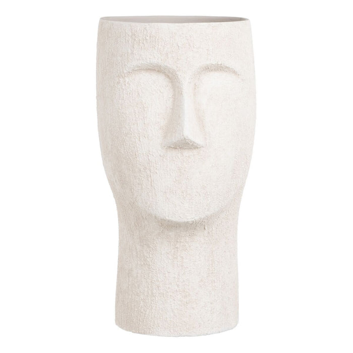 Vaso Ceramica Crema 23 x 23 x 36 cm