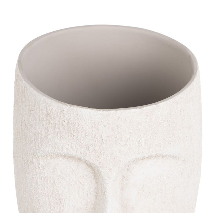 Vaso Ceramica Crema 23 x 23 x 36 cm