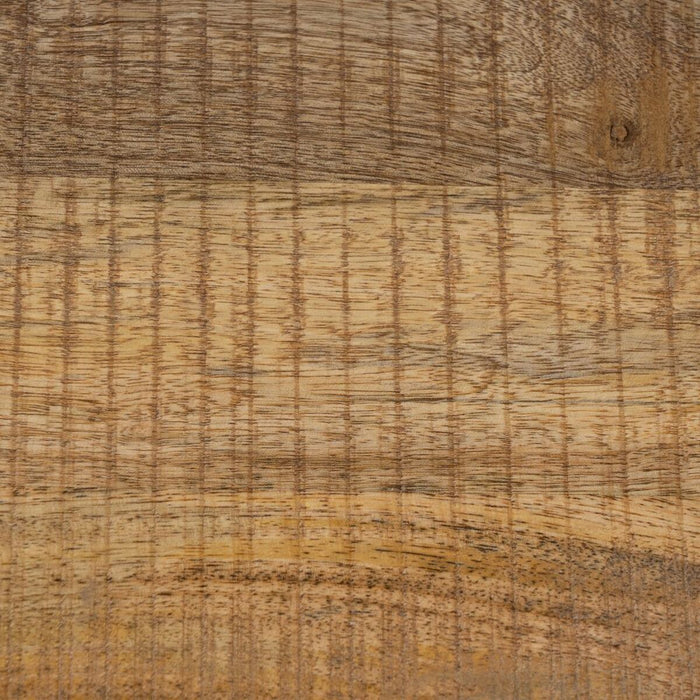 Prateleira MANGO 90 x 45 x 120 cm Madeira Preta Natural Ferro