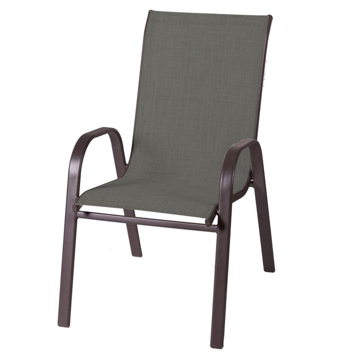 Cadeira de jardim Nerea 56 x 68 x 93 cm Castanho Aço