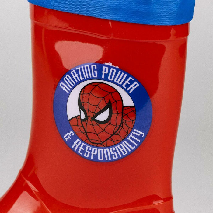 Botas de agua Spiderman para niños