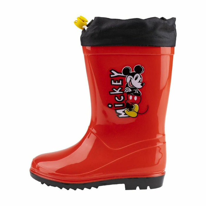 Stivali da pioggia per Bambini Mickey Mouse Rosso