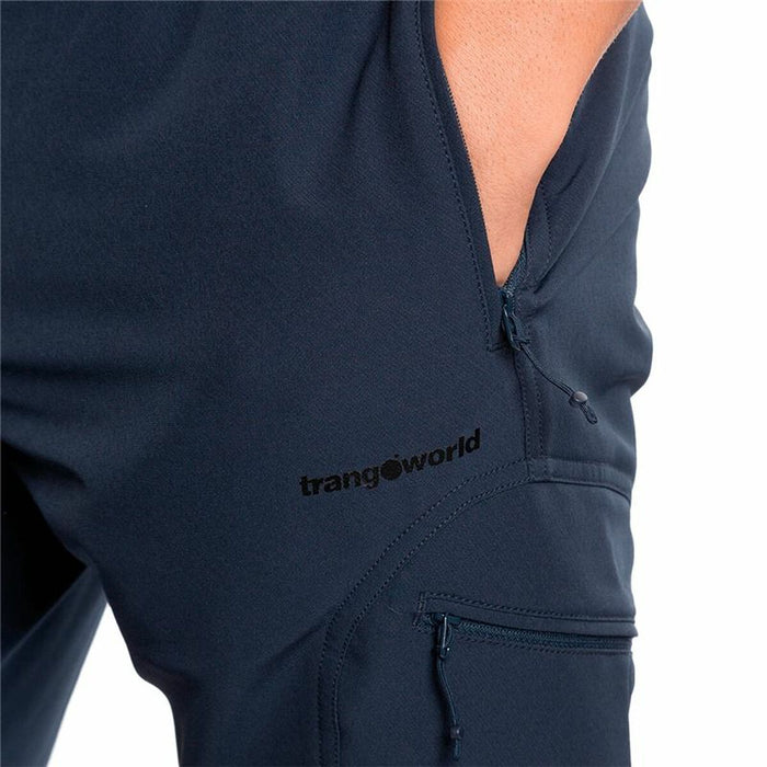 Pantalone Lungo Sportivo Trangoworld Bossons Blu scuro Uomo