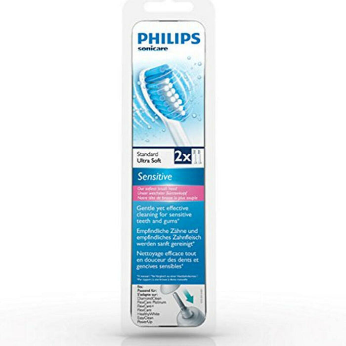 Ricambio per Spazzolino da Denti Elettrico Philips 3400006052 (2 pcs) Bianco