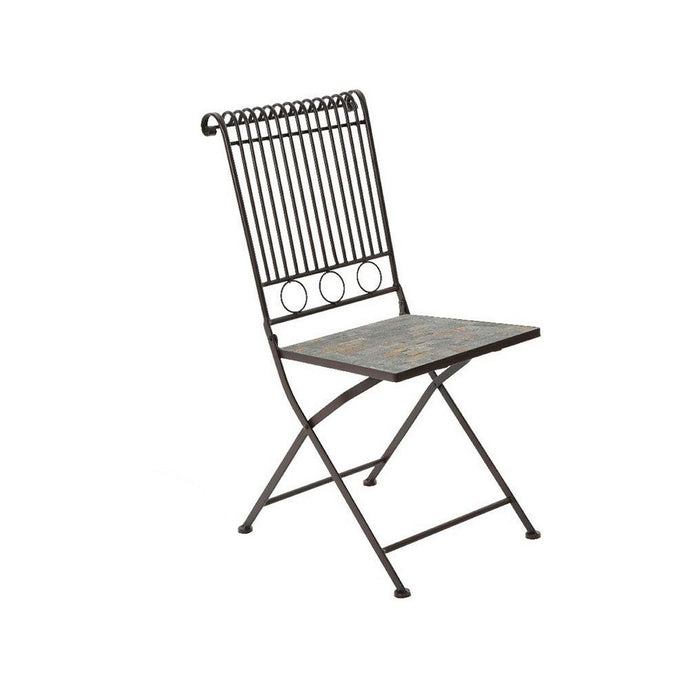 Cadeira dobrável Kaemingk Stuttgart marrom (39 x 39 x 9 cm)