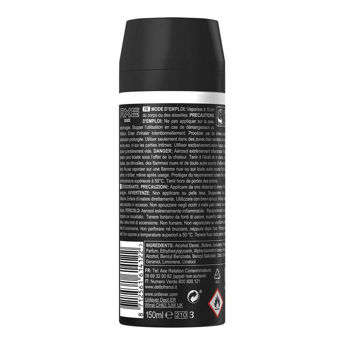 Deodorante Spray Axe Black 150 ml