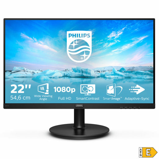 Monitor Philips 221V8 21,5" LED VA Flicker free 50-60  Hz