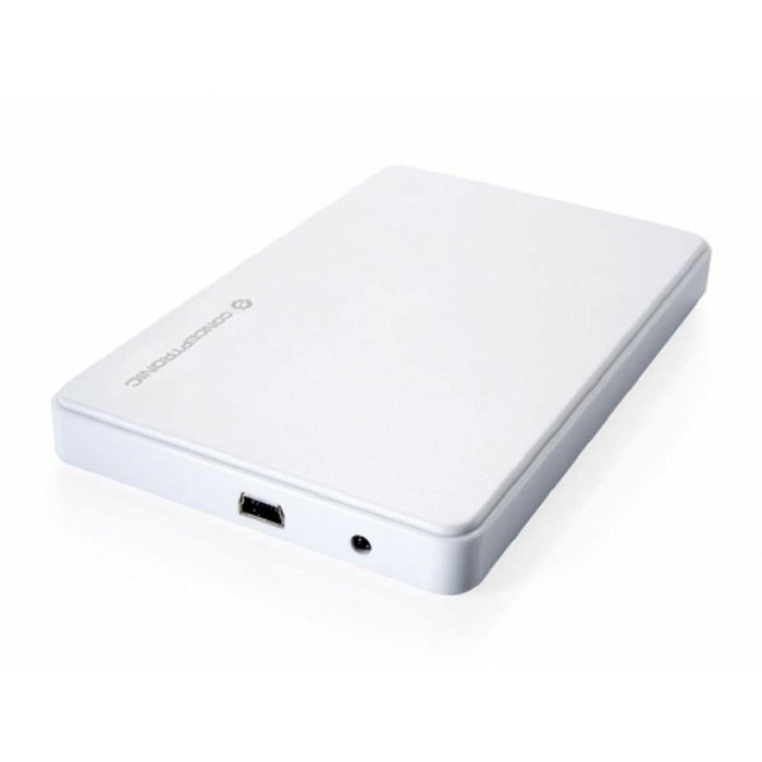 Custodia Hard Disk Conceptronic Caja de disco duro 2.5” Bianco 2,5"